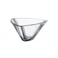 Crystal Bowl Triangle 24,5cm
