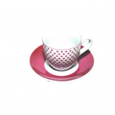 Set of 6pcs Coffee Cups Porcelain 3295-1348C 90ml