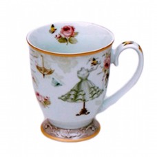 Porcelain Mug In Vintage Design 380ml