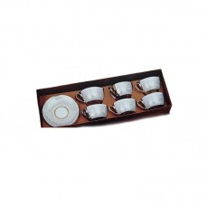 Set of 6pcs Tea Cups Porcelain M33-X1 200ml 