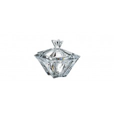 Crystal Bowl With Lid Metropolitan 15cm
