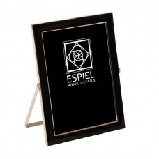 Metal Frame Black-Gold 15x20cm