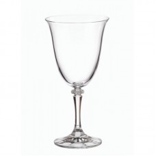 Set of 6pcs Crystal Wine Glasses Column 250ml Branta Bohemia