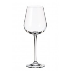 Set of 6 pcs Crystal Wine Glasses Column 330ml Bohemian Amundsen Ardea