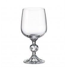 Set of 6 pcs Crystal Water Glasses Column 230ml Bohemian Sterna 