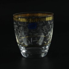 Set of 6pcs Crystal Whiskey Glasses 350ml Bohemia Elisabeth