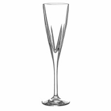 Set of 6pcs Crystal Champagne Glasses Carved 170ml Rcr Fusion