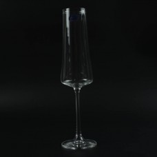 Set of 6 pcs Crystal Champagne Glasses 210ml Bohemian Xtra