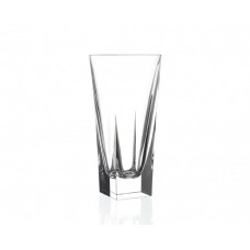 Set of 6pcs Crystal Carved Water Glasses 380ml Rcr Fusion