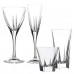 Set of 6pcs Crystal Water Glasses Column Carved 250ml Rcr Fusion