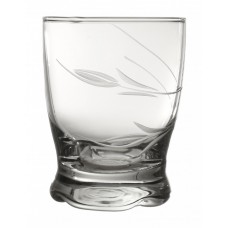 Set of 6pcs Wine Glasses Carved Madison 180ml