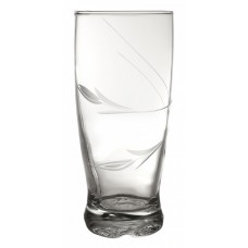 Set of 6pcs Water Glasses (Tube) Carved Madison 375ml