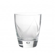 Set of 6pcs Carved Wine Glasses 260ml Flame Luna