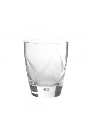 Σετ 6τμχ Ποτήρια Κρασιού Σκαλιστά 260ml Flame Luna