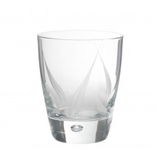 Set of 6pcs Carved Whiskey Glasses 340ml Flame Luna