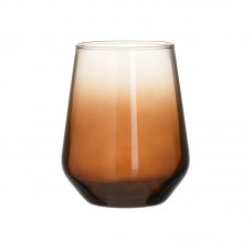 Set of 6 pcs Whiskey Glasses Brown 425ml