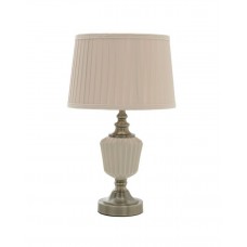 Table Lamp Metal/Ceramic Gold-Off White 33x54,5cm