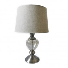 Table Lamp Metal/Glass 30x50cm 35694