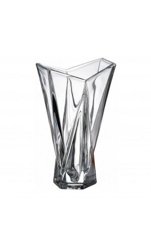 Bohemian Crystal Vase Origami 32cm