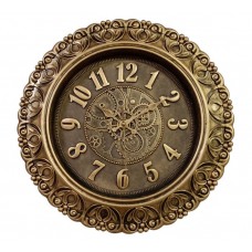 Wall Clock Antique Gold 30,2cm