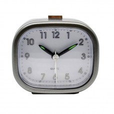 Clock Alarm Desktop Gray 8x3,5x6,5cm