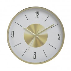Wall Clock White-Gold 30cm