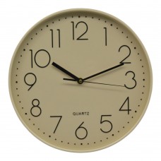 Wall Clock Beige 30,5cm