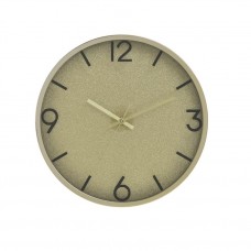 Wall Clock Gold-Black 30cm