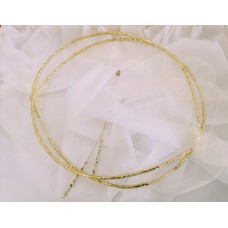 Wedding Crowns Silver Plated In Gold Color No 54