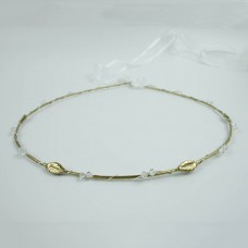 Wedding Crowns Silver Plated In Gold Color No A3