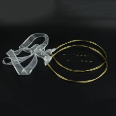 Wedding Crowns Silver Plated In Gold Color No 433