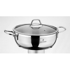 Sofram Stainless Steel 18/10 Low Pot 28cm