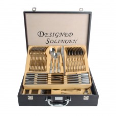 Cutlery in a Suitcase inox 18/10 Set 72 Pieces Solingen Germany
