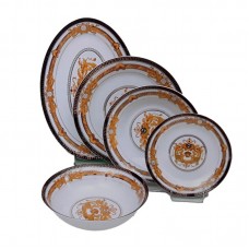 Dinner Set 20pcs With White-Gold Design 10801 