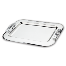 Stainless Steel Serving Tray 18/10 43x30cm No 4271B