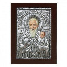 Aluminum Icon Saint Stylianos 18x24cm